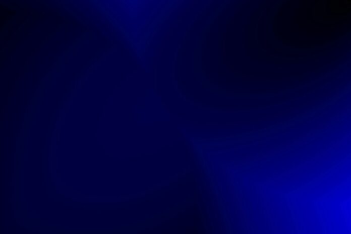 blue and white abstract painting